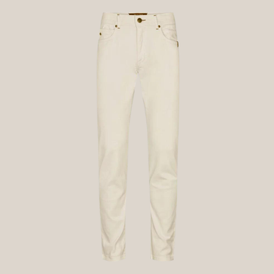 Gotstyle Fashion - Sand Pants Recycled Cotton Mix 5-Pocket Twill Chino - Off-White