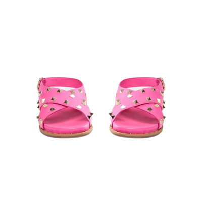 Gotstyle Fashion - Sofie Schnoor Shoes Studded Low Strap Sandal - Pink