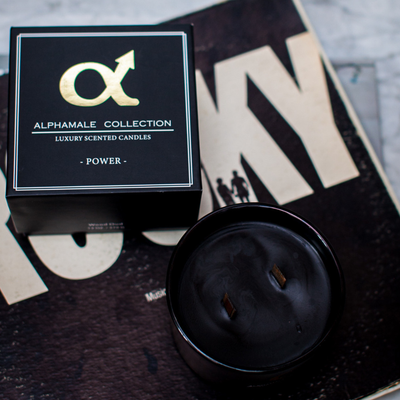 Gotstyle Fashion - AlphaMale Collection Gifts Soy Wax Essential Oils Candle - Power - Patchouli Musk