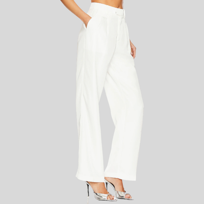 Gotstyle Fashion - Rails Pants Structured Twill Pleated Pant - White