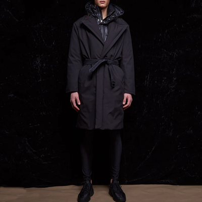Gotstyle Fashion - Cardinal Of Canada Coats Insulated Trench Coat - Black