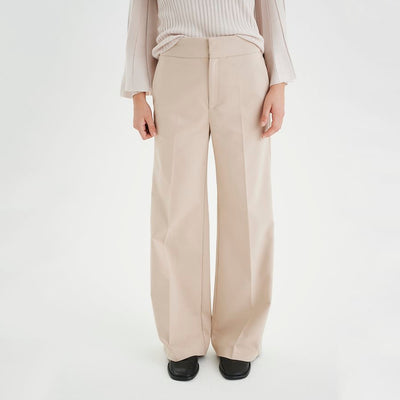 Gotstyle Fashion - InWear Pants Regular Fit Wide Bottom Pant - Beige