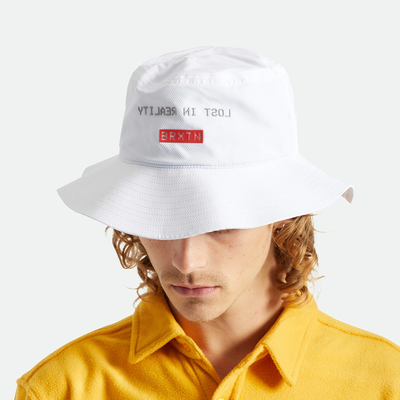 Gotstyle Fashion - Brixton Hats Reflect Crossover Packable Bucket Hat - White